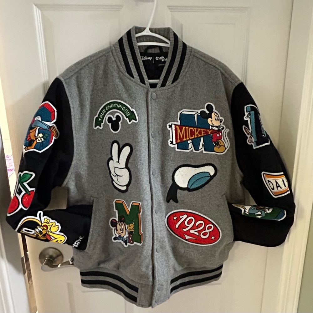 Disney-Chalk Line “Mickey’s Friends Varsity Jacket”